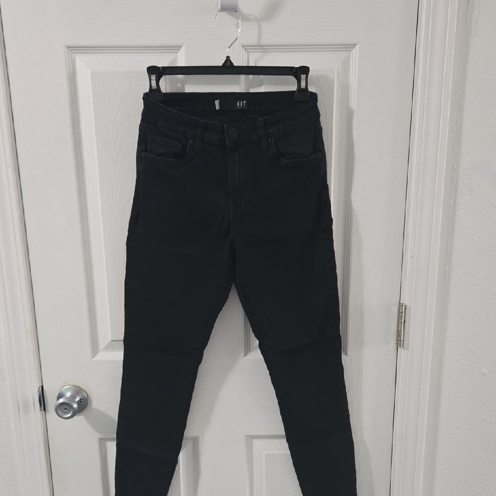 Kut from the Kloth Women's Black Skinny Jeans
